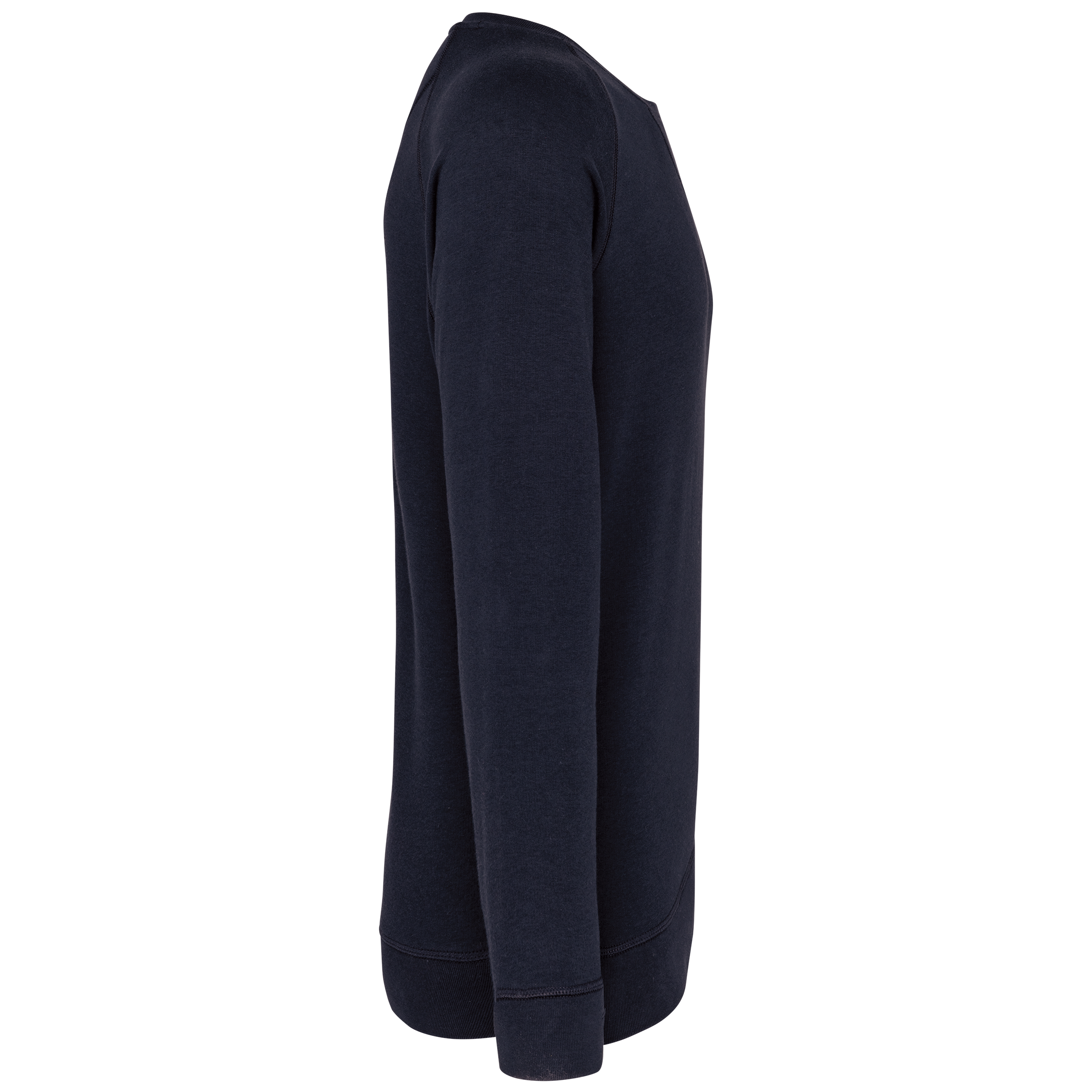 Heren Sweatshirt van Biologisch Katoen met Ronde Hals en Raglanmouwen - K480