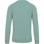 Heren Sweatshirt van Biologisch Katoen met Ronde Hals en Raglanmouwen - K480