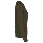 Dames Organisch Katoenen Crew Neck Raglanmouw Sweatshirt - K481