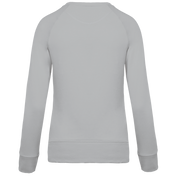 Dames Organisch Katoenen Crew Neck Raglanmouw Sweatshirt - K481