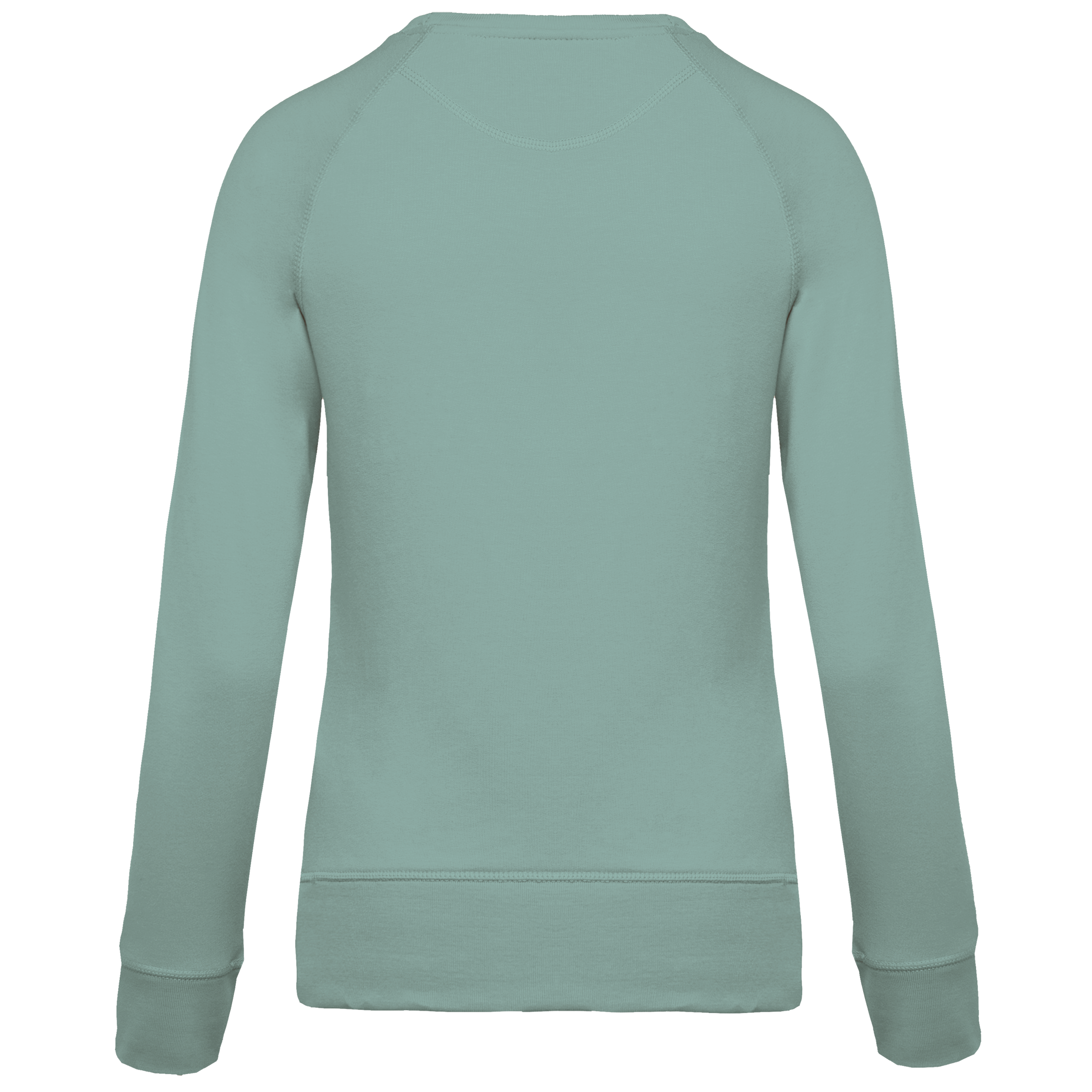 Dames Organisch Katoenen Crew Neck Raglanmouw Sweatshirt - K481