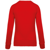 Dames Organisch Katoenen Crew Neck Raglanmouw Sweatshirt - K481