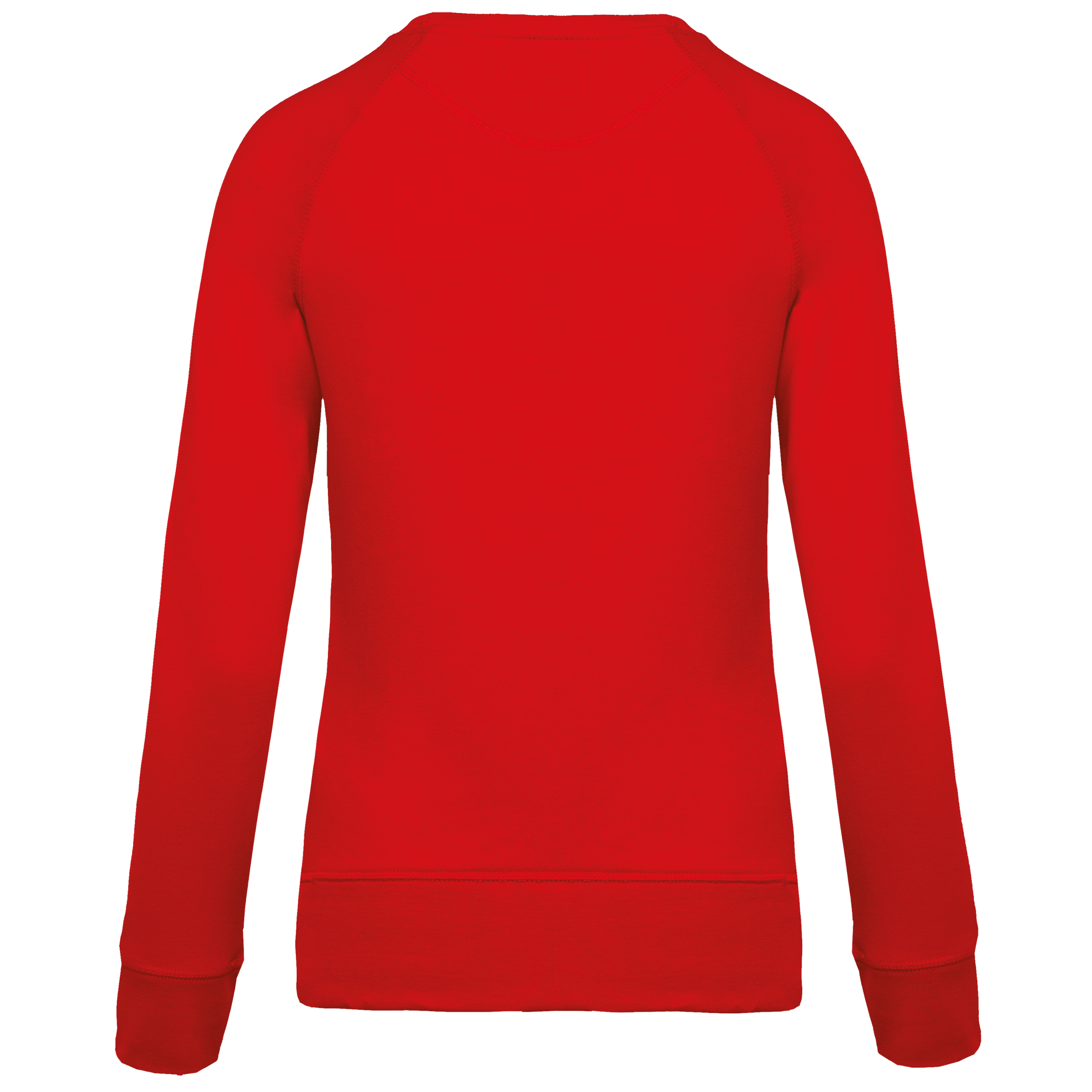 Dames Organisch Katoenen Crew Neck Raglanmouw Sweatshirt - K481