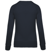 Dames Organisch Katoenen Crew Neck Raglanmouw Sweatshirt - K481