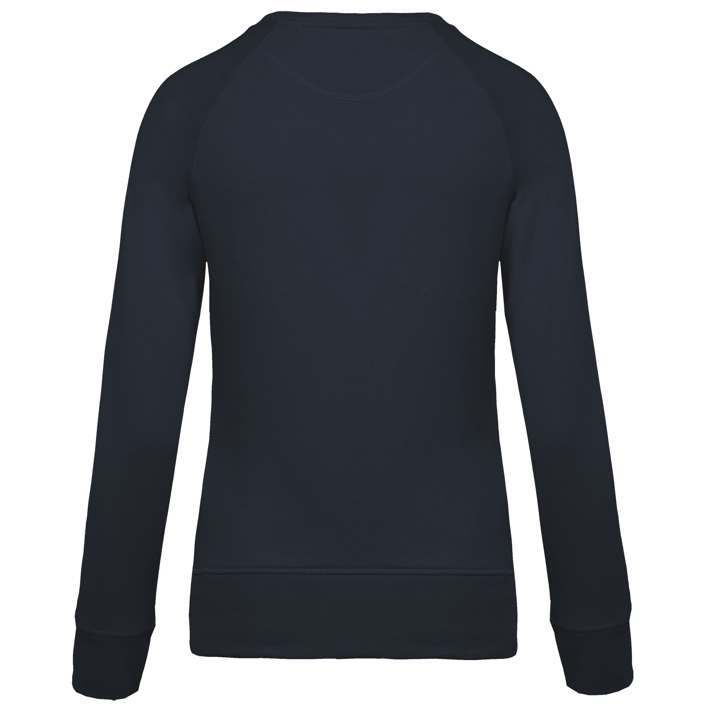 Dames Organisch Katoenen Crew Neck Raglanmouw Sweatshirt - K481