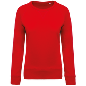 Dames Organisch Katoenen Crew Neck Raglanmouw Sweatshirt - K481