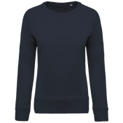 Dames Organisch Katoenen Crew Neck Raglanmouw Sweatshirt - K481