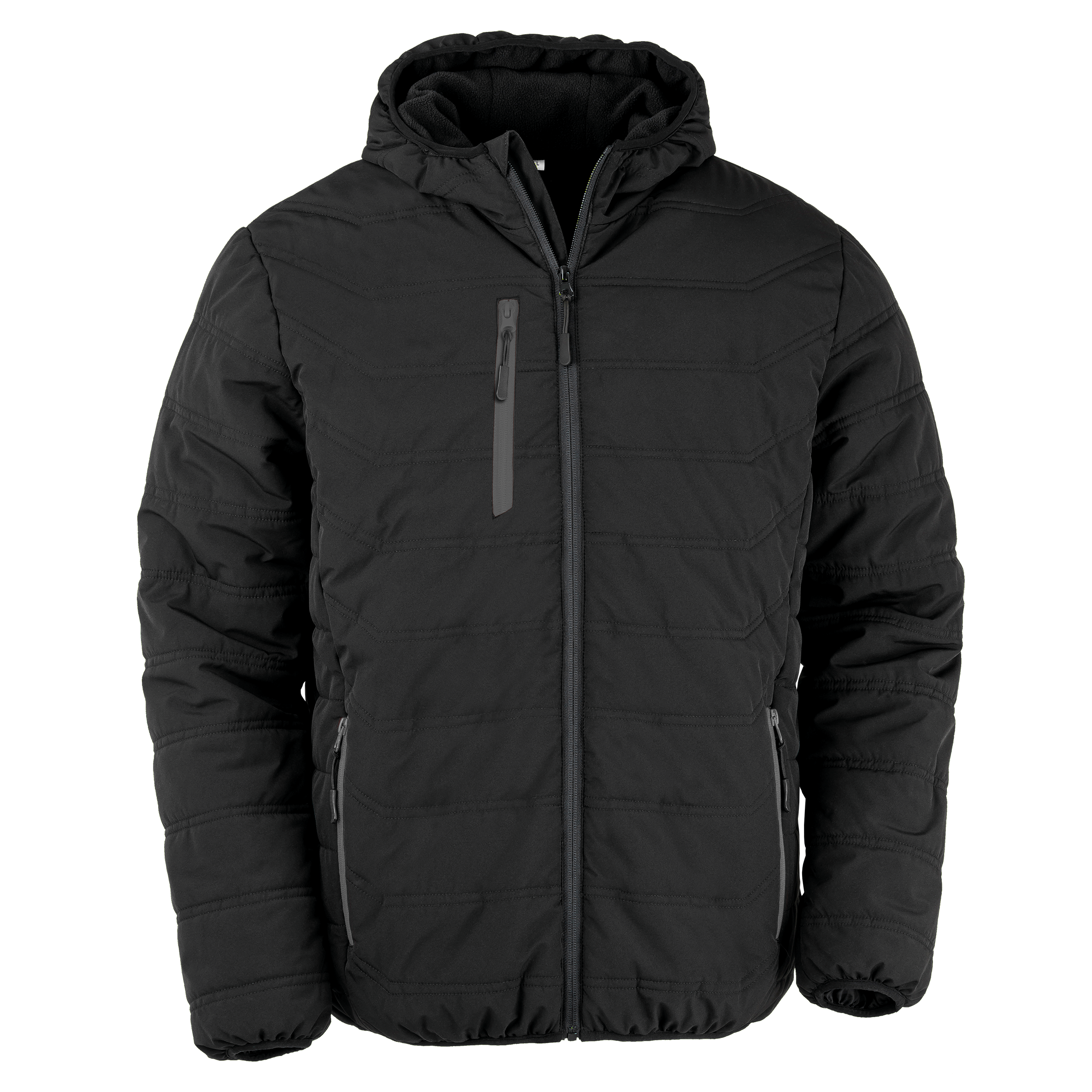 Veste matelassée à capuche en polyester recyclé - isolation 160 GSM | R240X