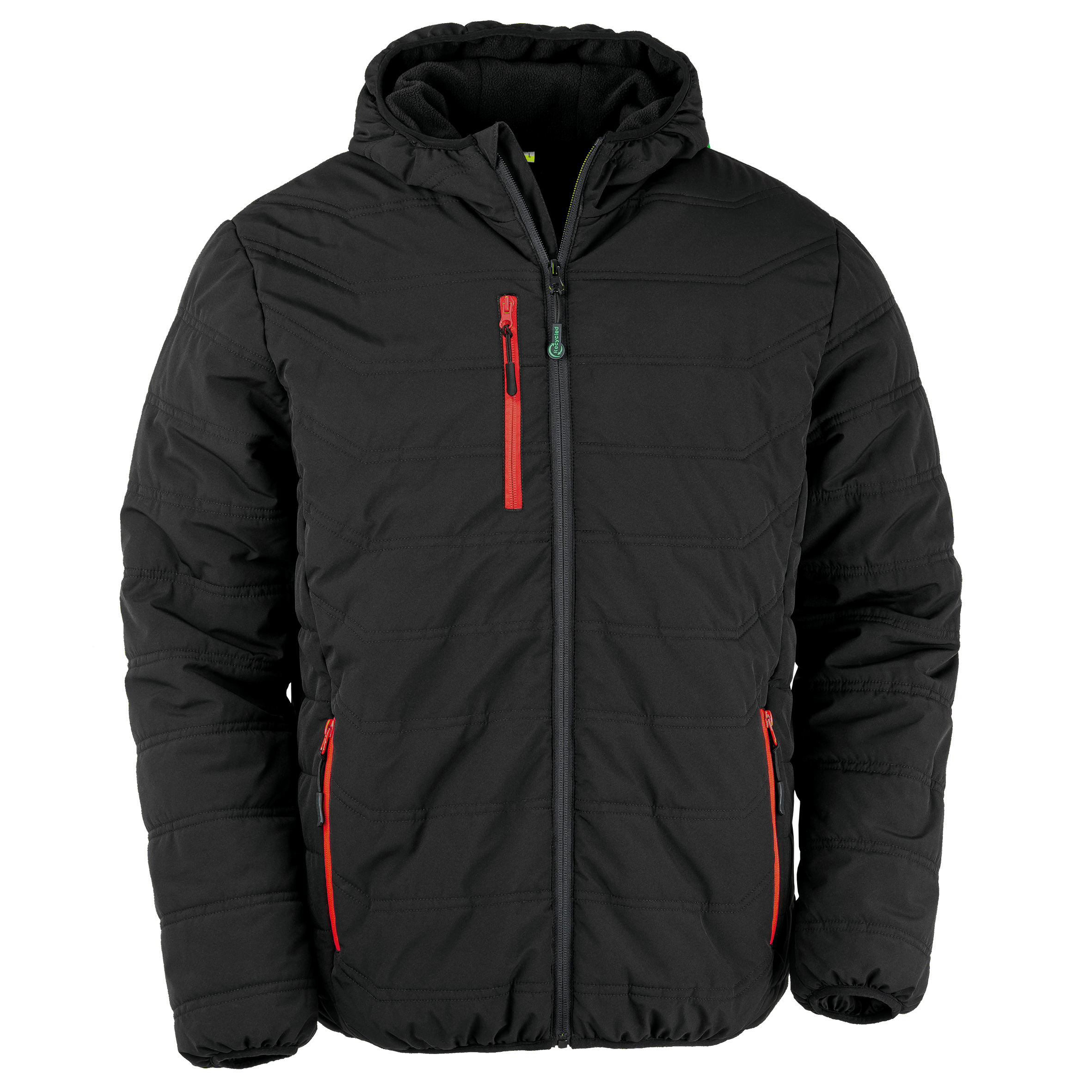 Veste matelassée à capuche en polyester recyclé - isolation 160 GSM | R240X