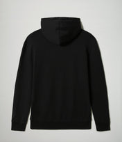 Felpa con cappuccio in cotone biologico e tasche con zip | NP0A4F9F