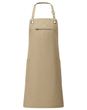 Eco-Friendly Contrasting Apron with Zip Pocket | PR121