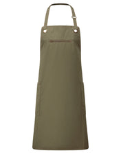 Eco-Friendly Contrasting Apron with Zip Pocket | PR121