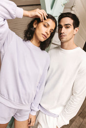 Unisex Eco-Friendly Oversized French Terry Sweatshirt - NS415 - Crafted in Portugal