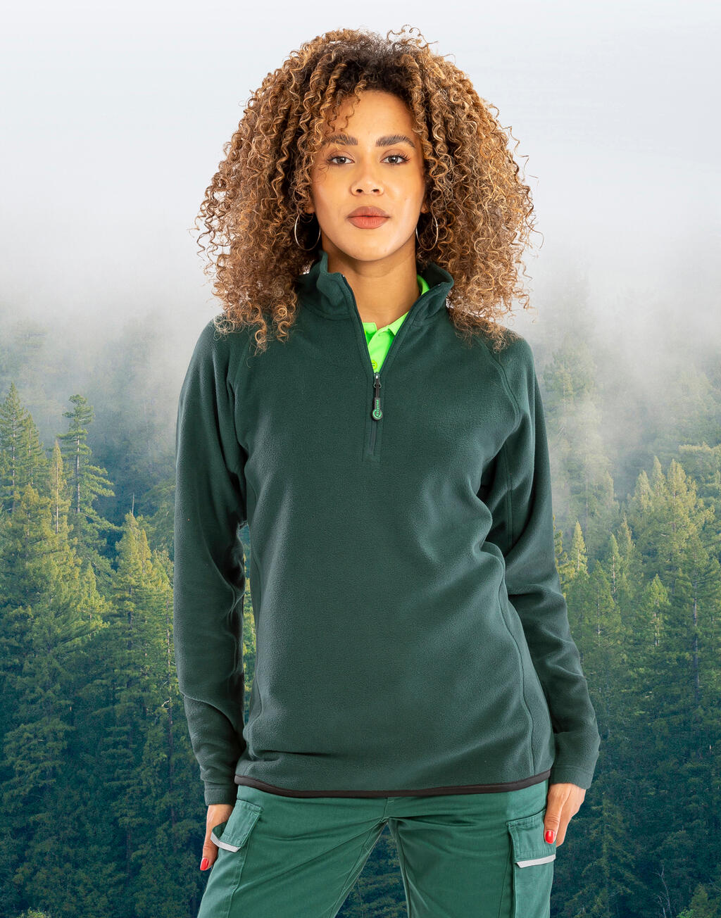 Recyceltes Microfleece-Oberteil - 28033