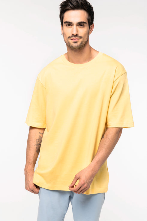 Men's Dropped Shoulders Organic Cotton T-shirt