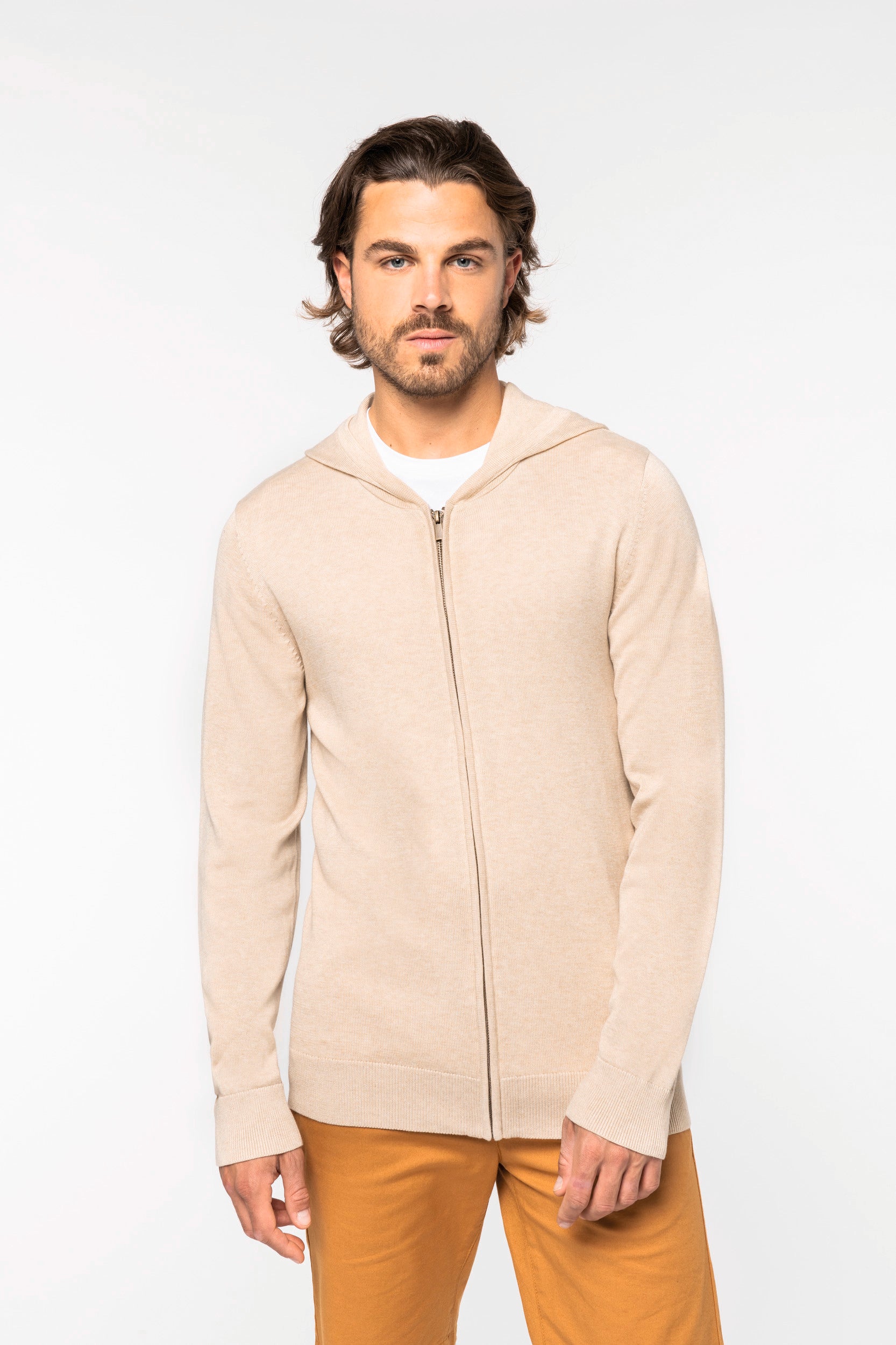 Jersey con capucha para hombre con Lyocell Tencel - 245 g/m² - NS906