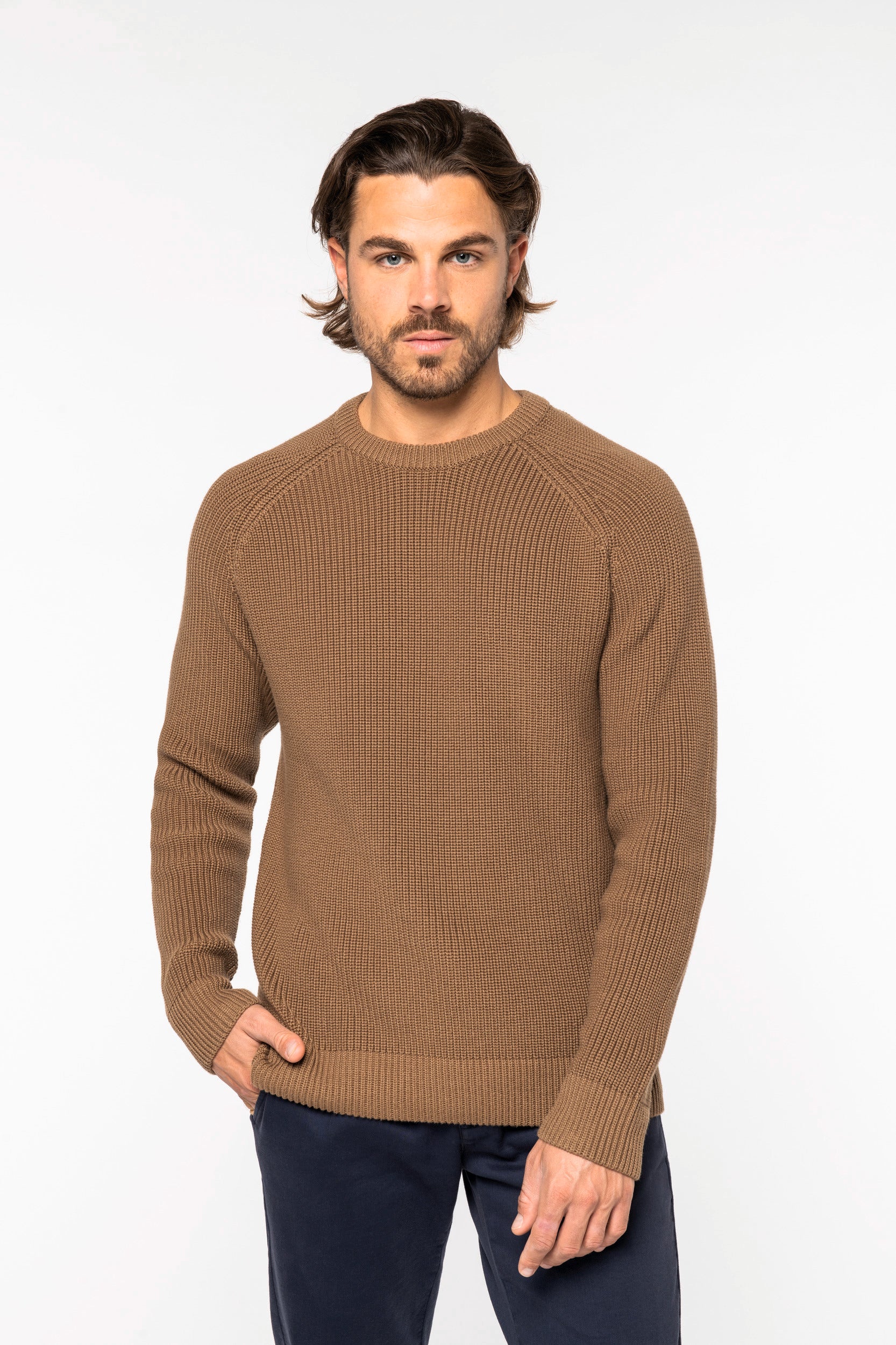 Jersey de punto grueso para hombre - 730 g/m² - NS911