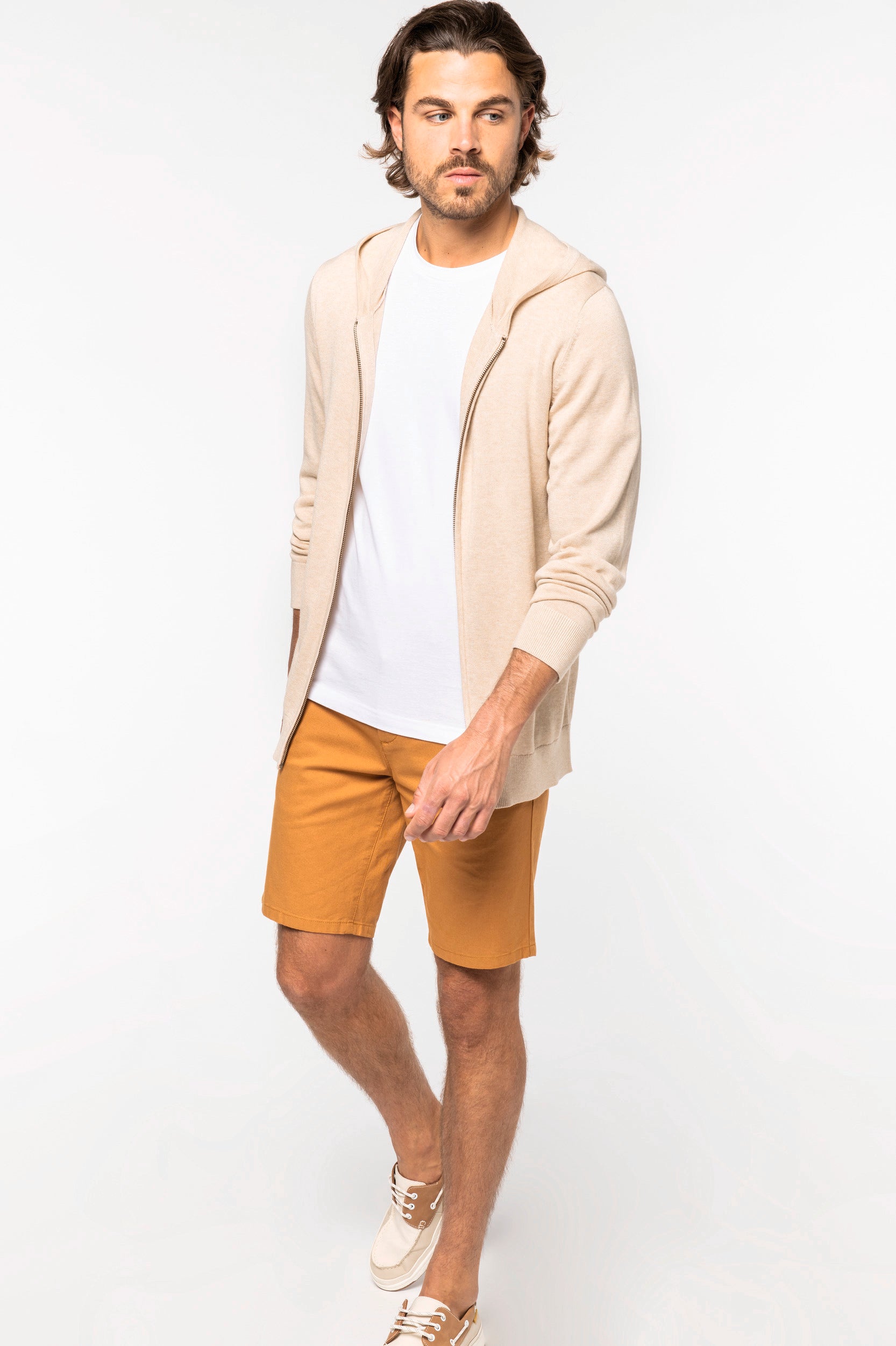 Jersey con capucha para hombre con Lyocell Tencel - 245 g/m² - NS906