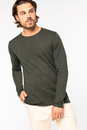 Jersey de hombre con cuello redondo de Lyocell Tencel - 165 g/m² - NS905