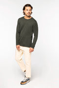 Jersey para hombre con Lyocell Tencel de cuello redondo - 165 g/m² - NS905