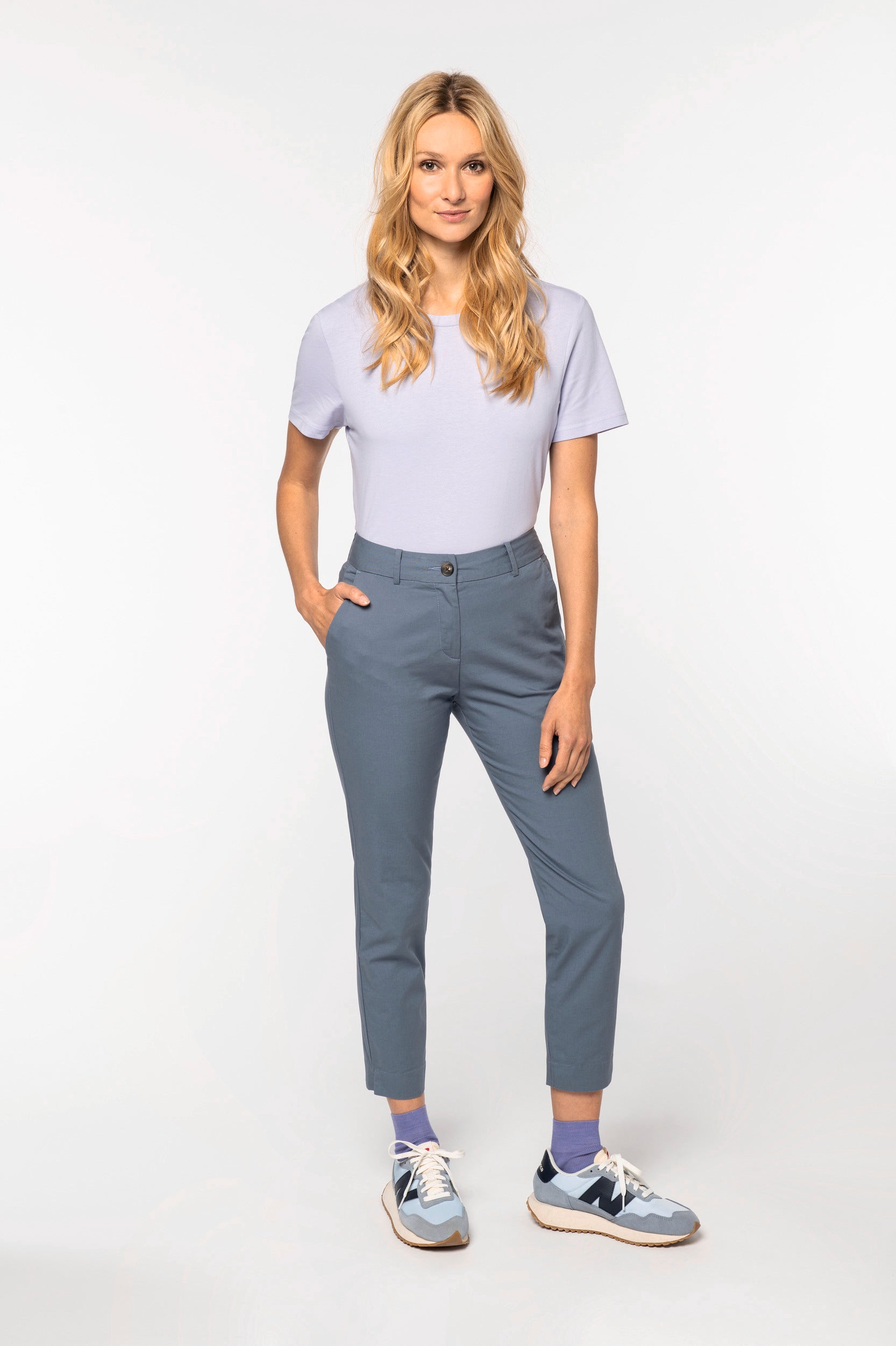 Chinos 7/8 para mujer - 235 g/m² - NS737