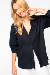 Camisa de mujer con Lyocell Tencel - 125 g/m² - NS515