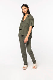 Camisa oversize de mujer con Lyocell Tencel - 125 g/m² - NS514