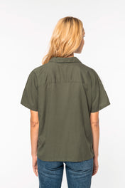 Camisa oversize de mujer con Lyocell Tencel - 125 g/m² - NS514