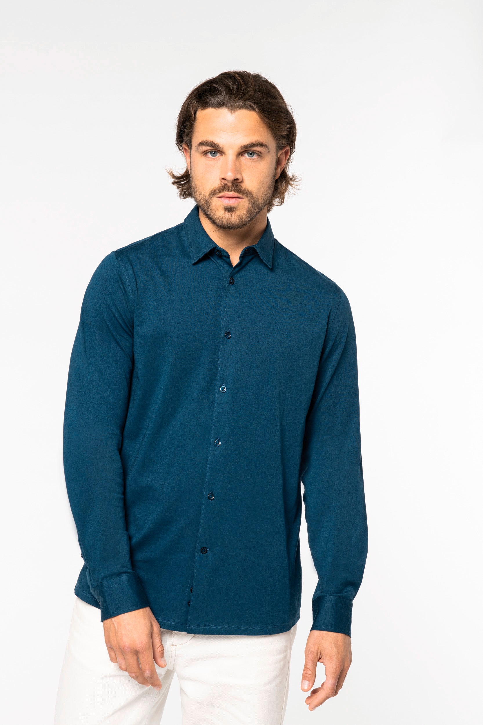 Camisa de punto para hombre - 155 g/m² - NS510