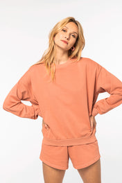 Unisex Milieuvriendelijke Oversized French Terry Sweatshirt - NS415 - Gemaakt in Portugal