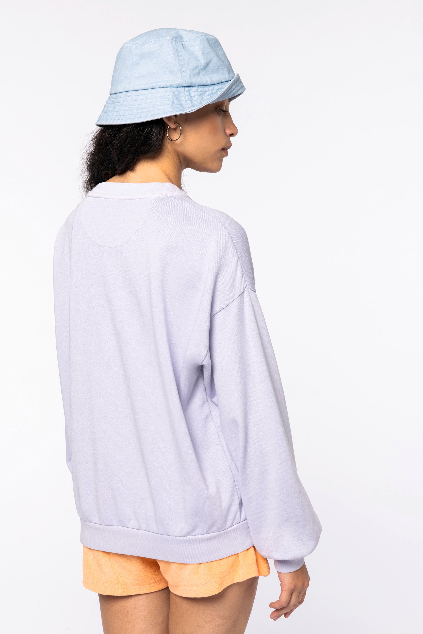 Unisex Eco-Friendly Oversized French Terry Sweatshirt - NS415 - Crafted in Portugal