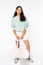 Eco-Responsible Oversized Round Neck Unisex Sweatshirt - NS407