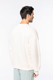 Eco-Responsible Oversized Round Neck Unisex Sweatshirt - NS407