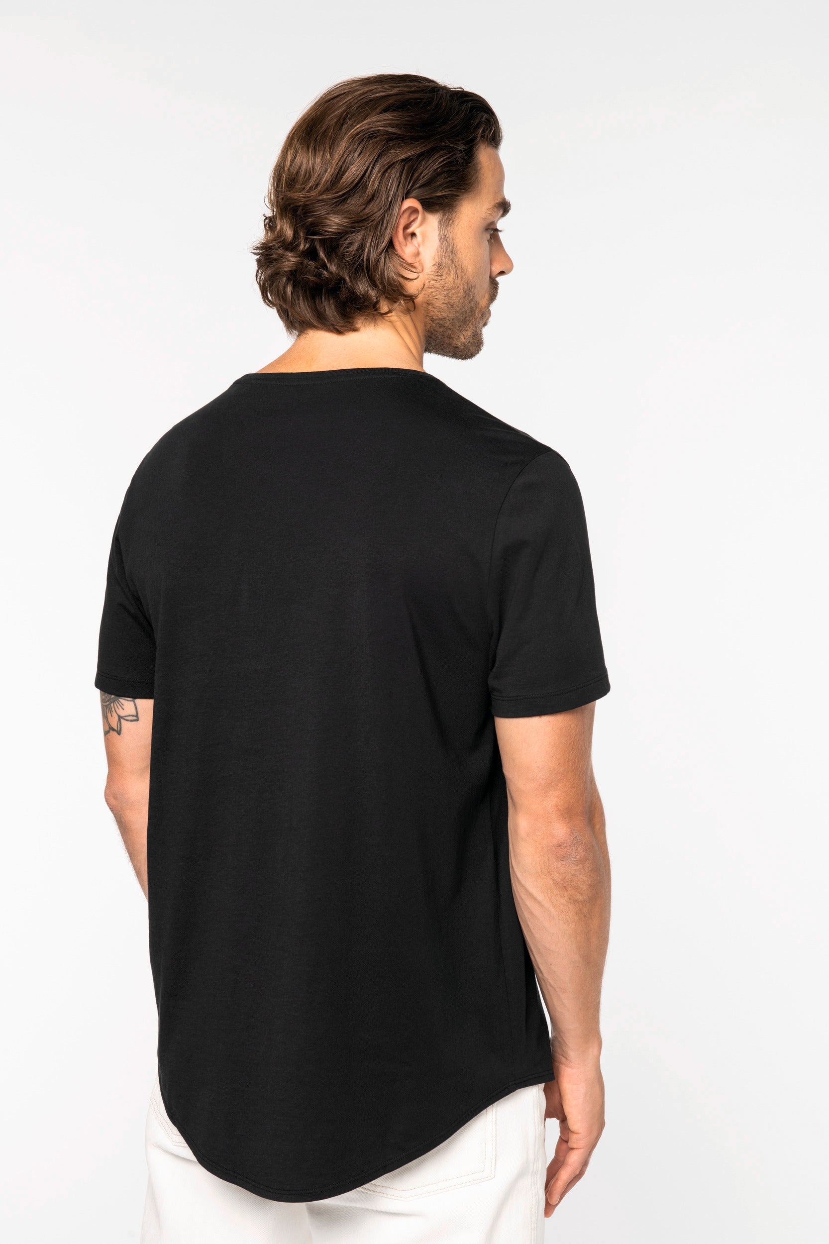 Camiseta con dobladillo curvo para hombre - 155 g/m² - NS331