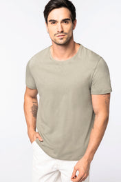 Unisex Organic Cotton And Linen T-shirt  - 150gsm - NS325