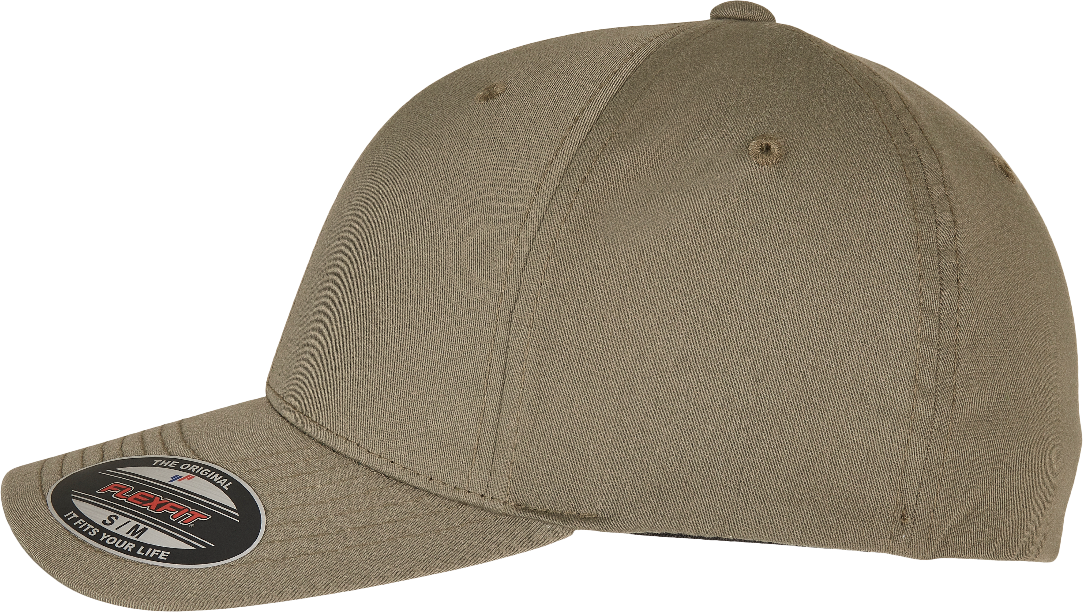 Curved Peak Cap in Recycled Polyester and Elastane | FL6277RP