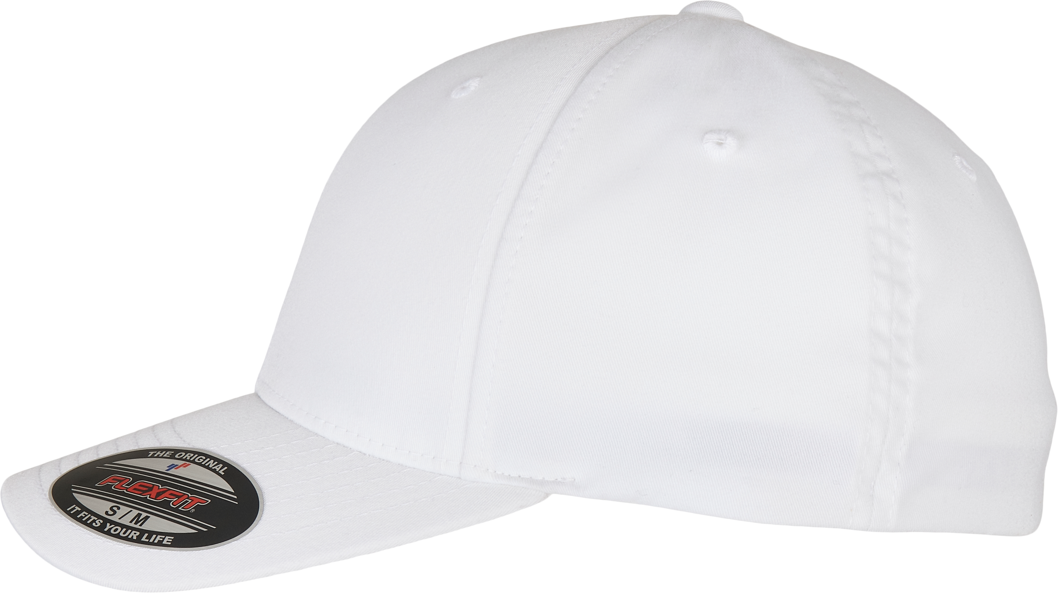 Curved Peak Cap in Recycled Polyester and Elastane | FL6277RP