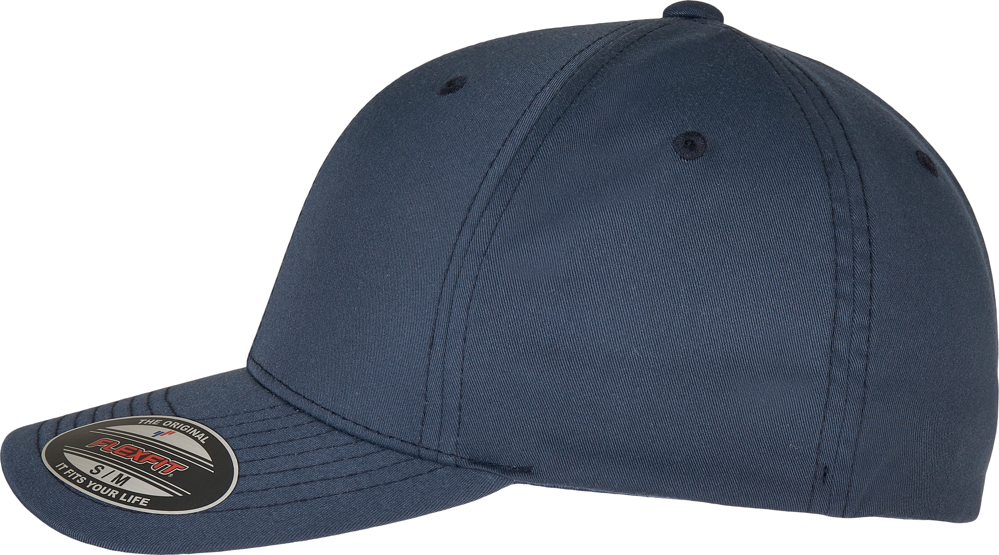 Curved Peak Cap in Recycled Polyester and Elastane | FL6277RP