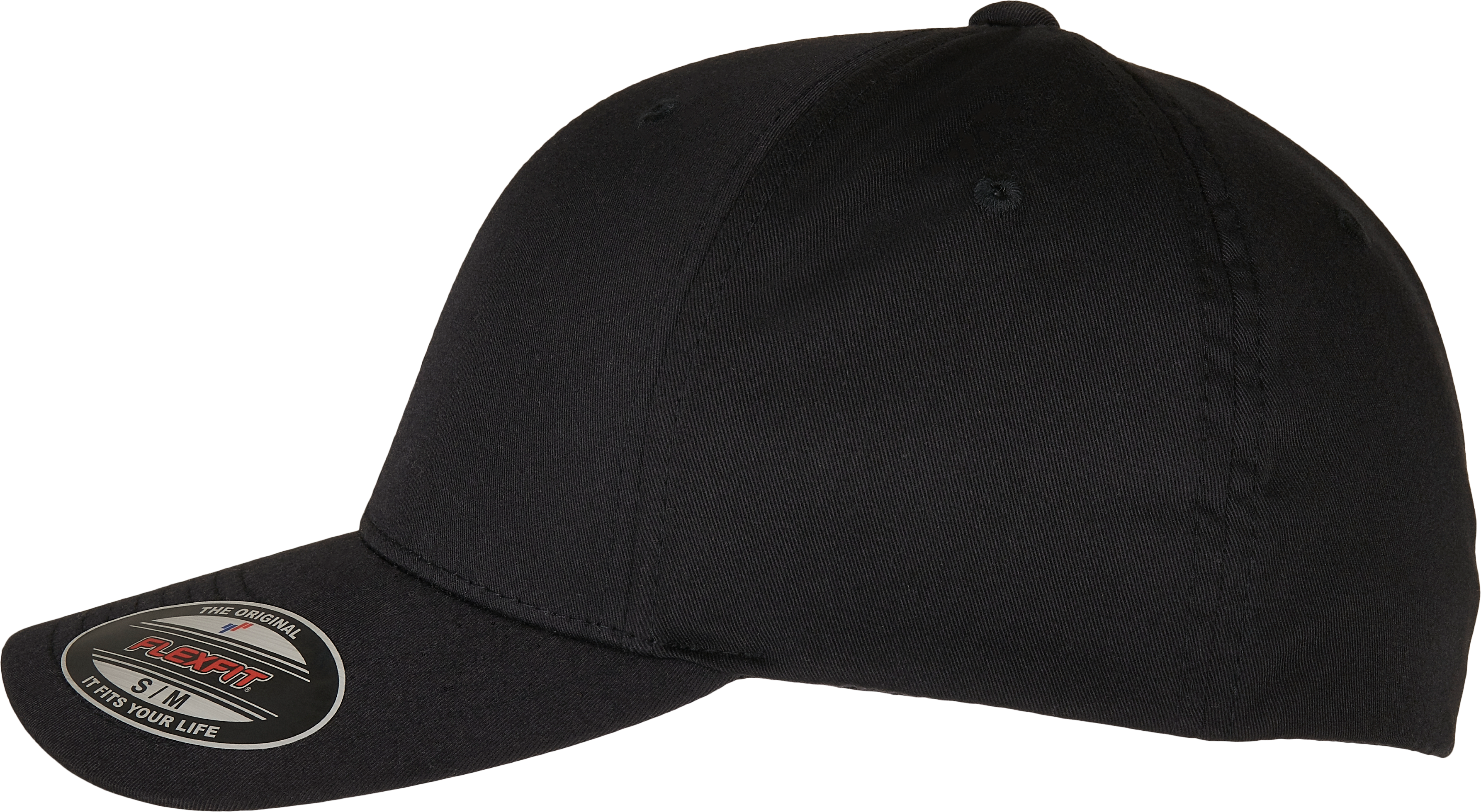 Curved Peak Cap in Recycled Polyester and Elastane | FL6277RP