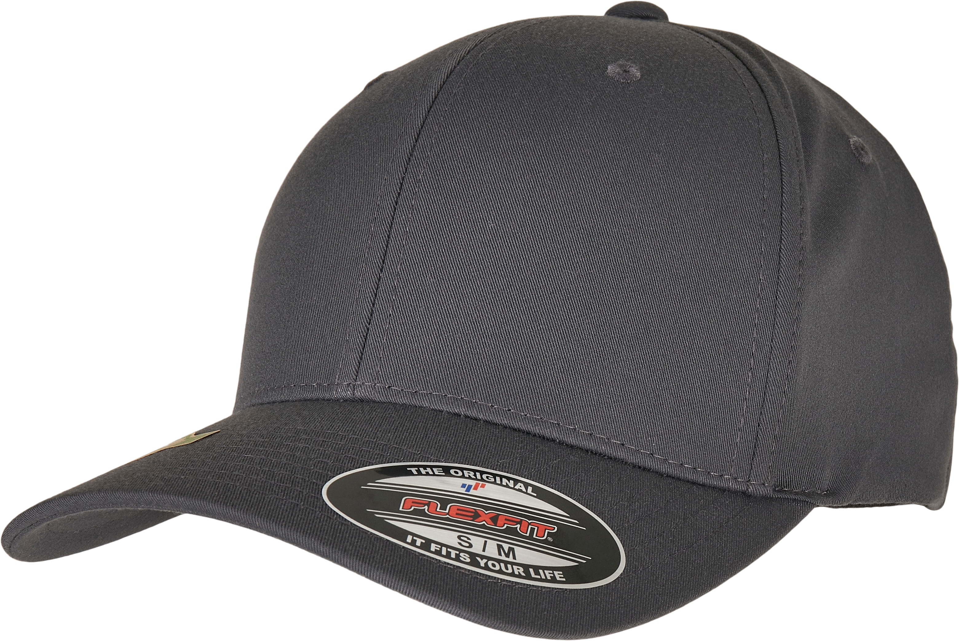Curved Peak Cap in Recycled Polyester and Elastane | FL6277RP