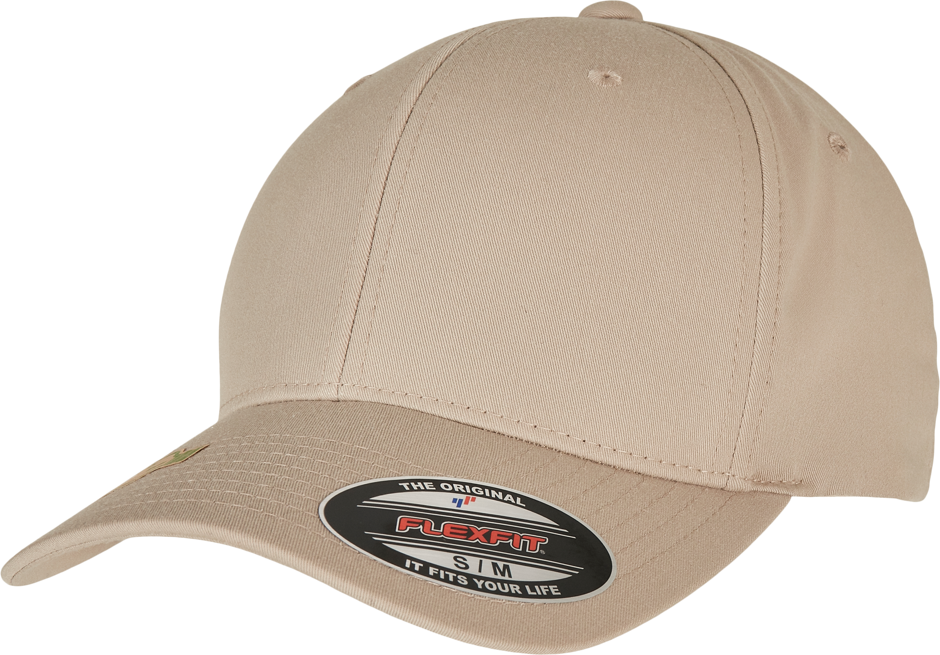 Curved Peak Cap in Recycled Polyester and Elastane | FL6277RP