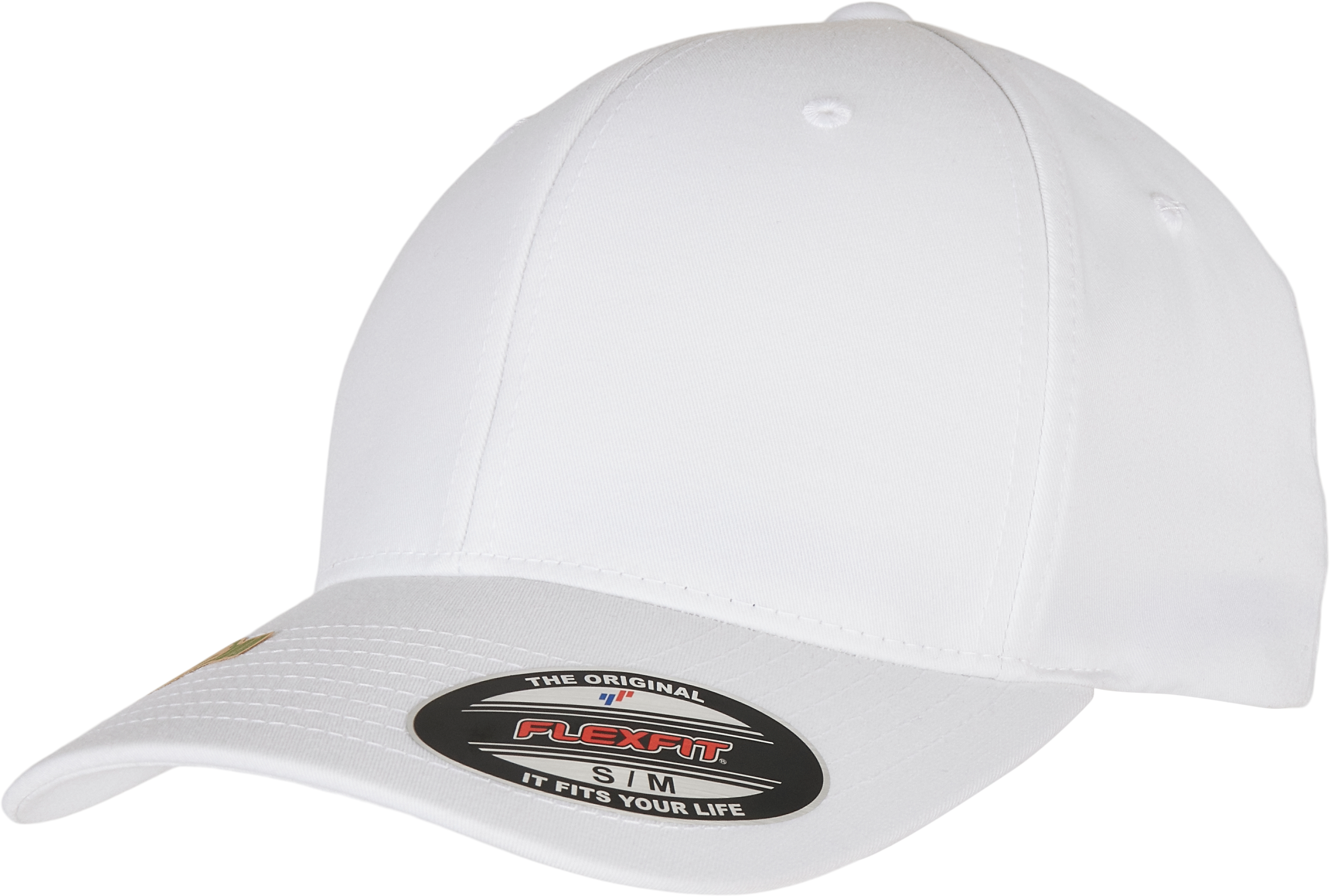 Curved Peak Cap in Recycled Polyester and Elastane | FL6277RP