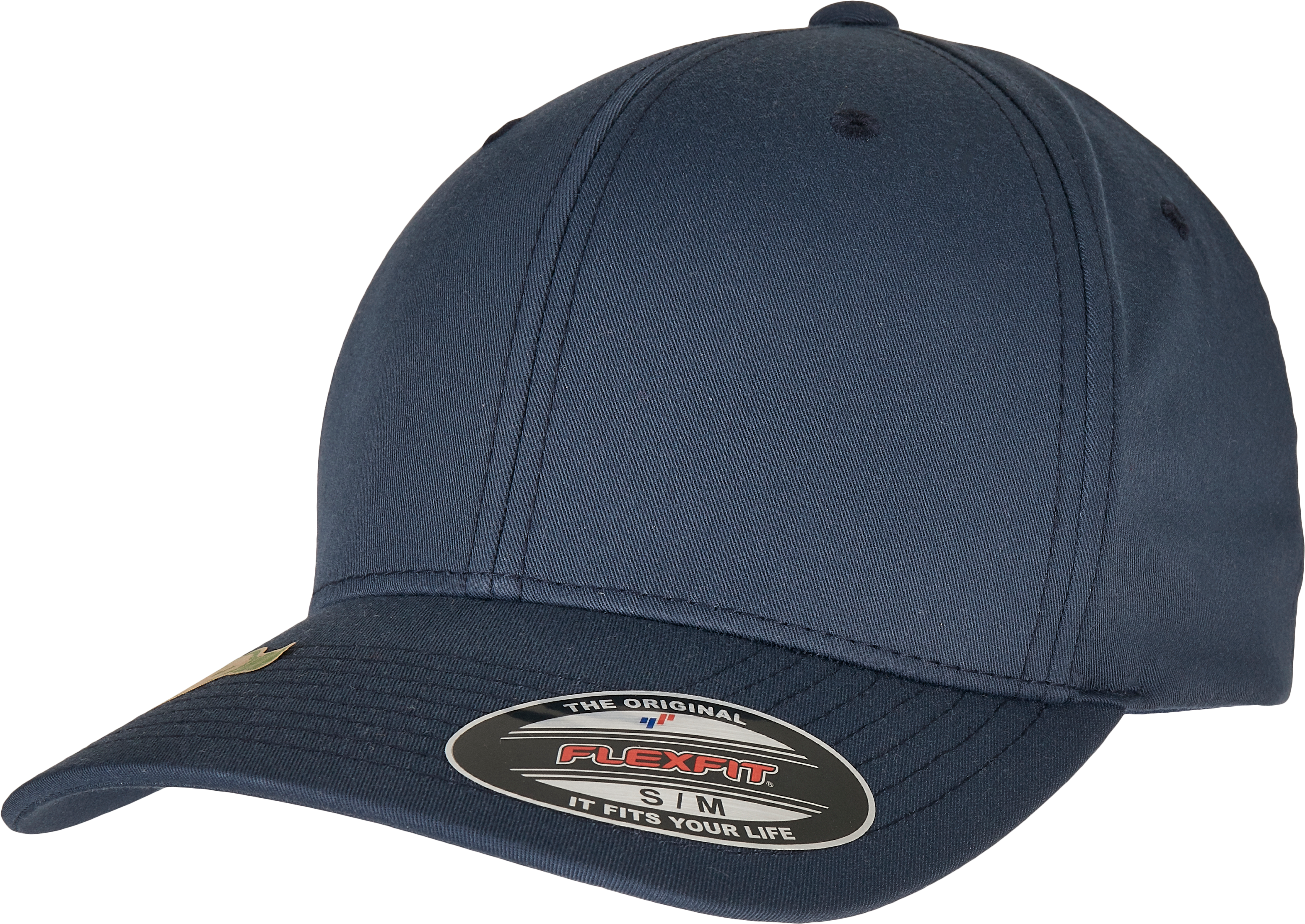 Curved Peak Cap in Recycled Polyester and Elastane | FL6277RP
