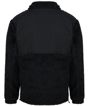 Sherpa Fleece Jacket with Funnel Neck in Recycled Polyester | FR854