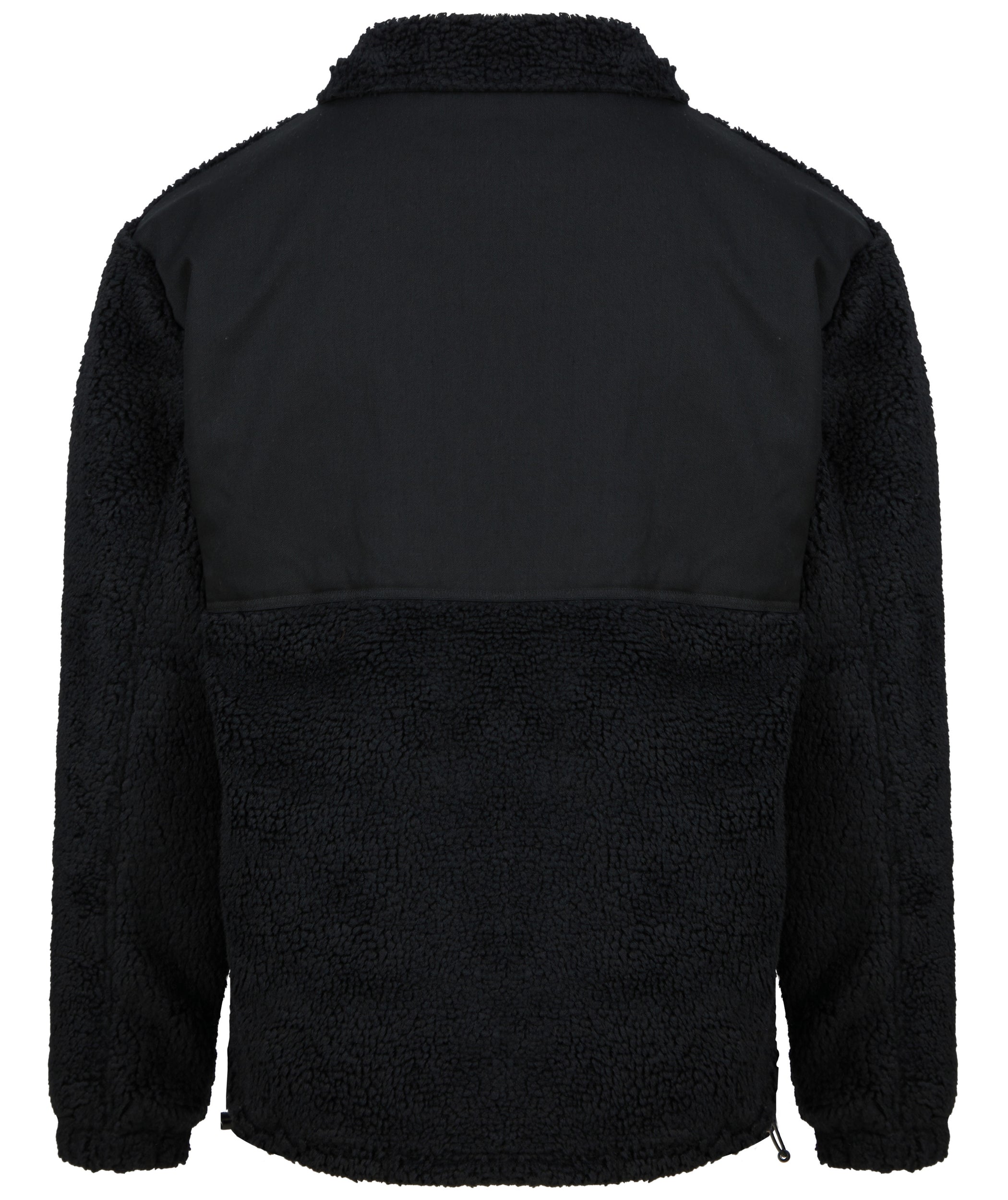 Sherpa Fleece Jacket with Funnel Neck in Recycled Polyester | FR854