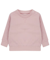 Kinder-Sweatshirt mit V-Ausschnitt aus regenerierter Baumwolle und recyceltem Polyester | LW800