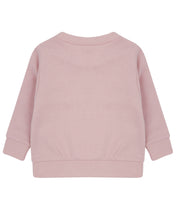 Kinder-Sweatshirt mit V-Ausschnitt aus regenerierter Baumwolle und recyceltem Polyester | LW800