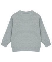 Kinder-Sweatshirt mit V-Ausschnitt aus regenerierter Baumwolle und recyceltem Polyester | LW800