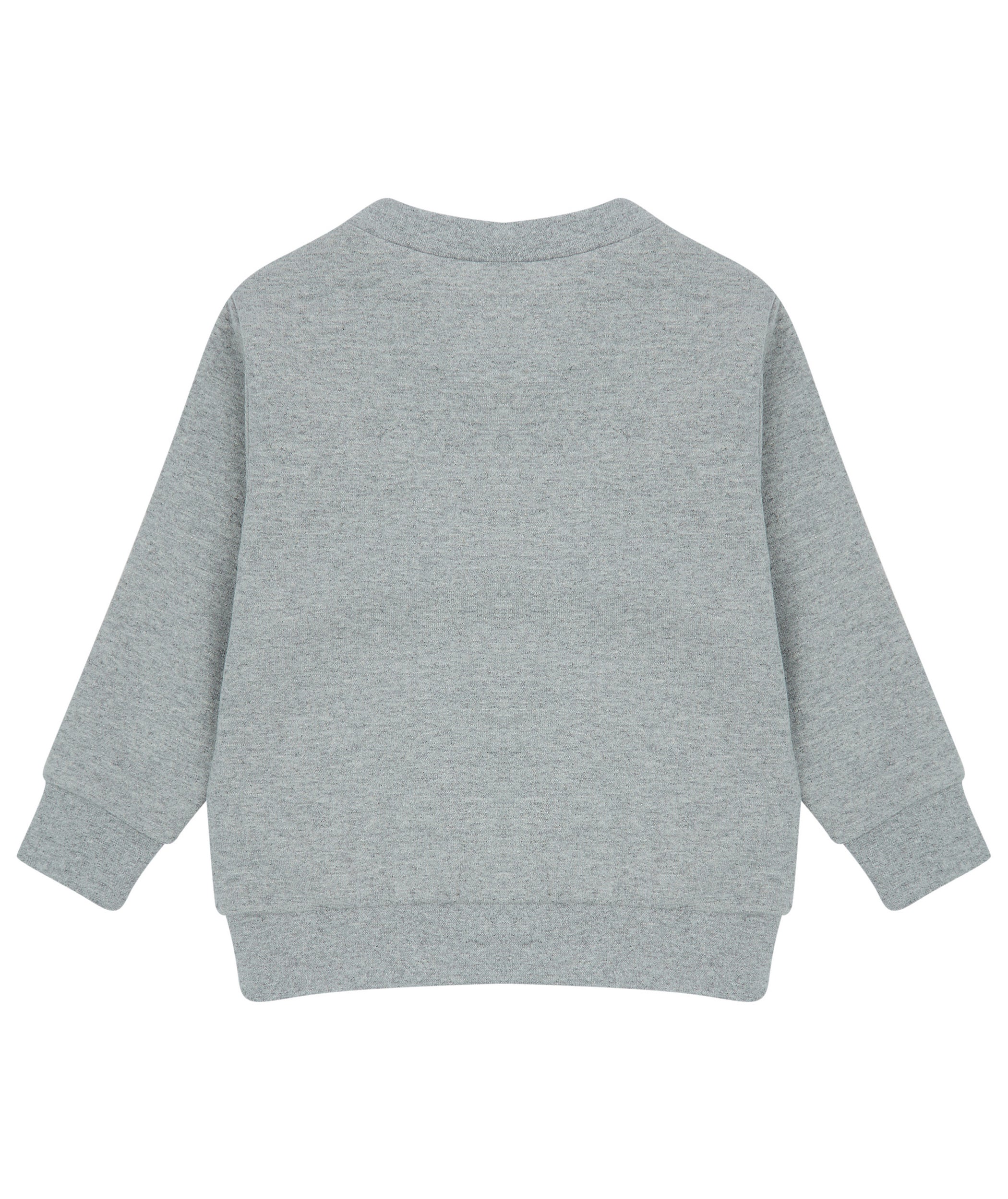 Kinder-Sweatshirt mit V-Ausschnitt aus regenerierter Baumwolle und recyceltem Polyester | LW800