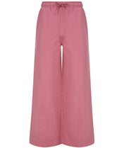 Pantalón de jogging de pernera ancha para mujer de algodón regenerado | SK431